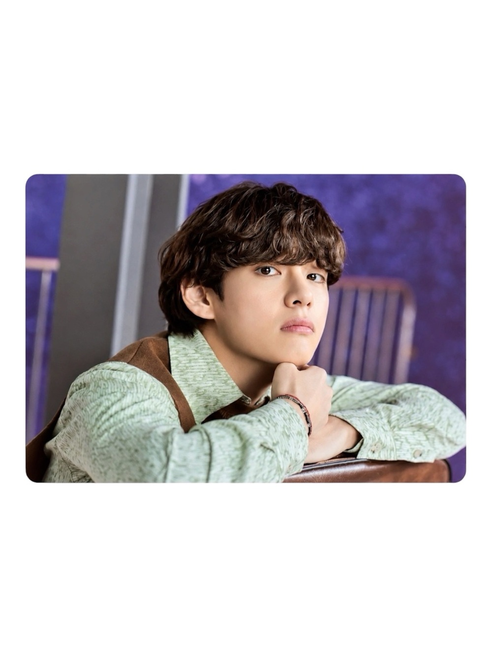 BTS 2021 MUSTER SOWOOZOO MINI PHOTO CARD V 4/8 - BRAND NEW